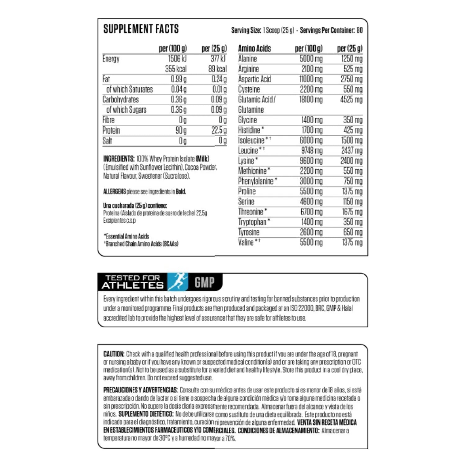 ISO XP APPLIED NUTRITION 1KG + SHAKER DE REGALO + STRAPS