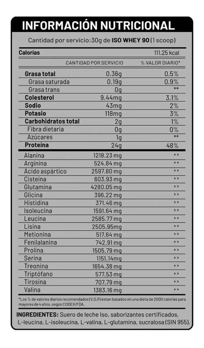 ISO WHEY 90 5KG + SHAKER DE REGALO + PORTAPROTEINA