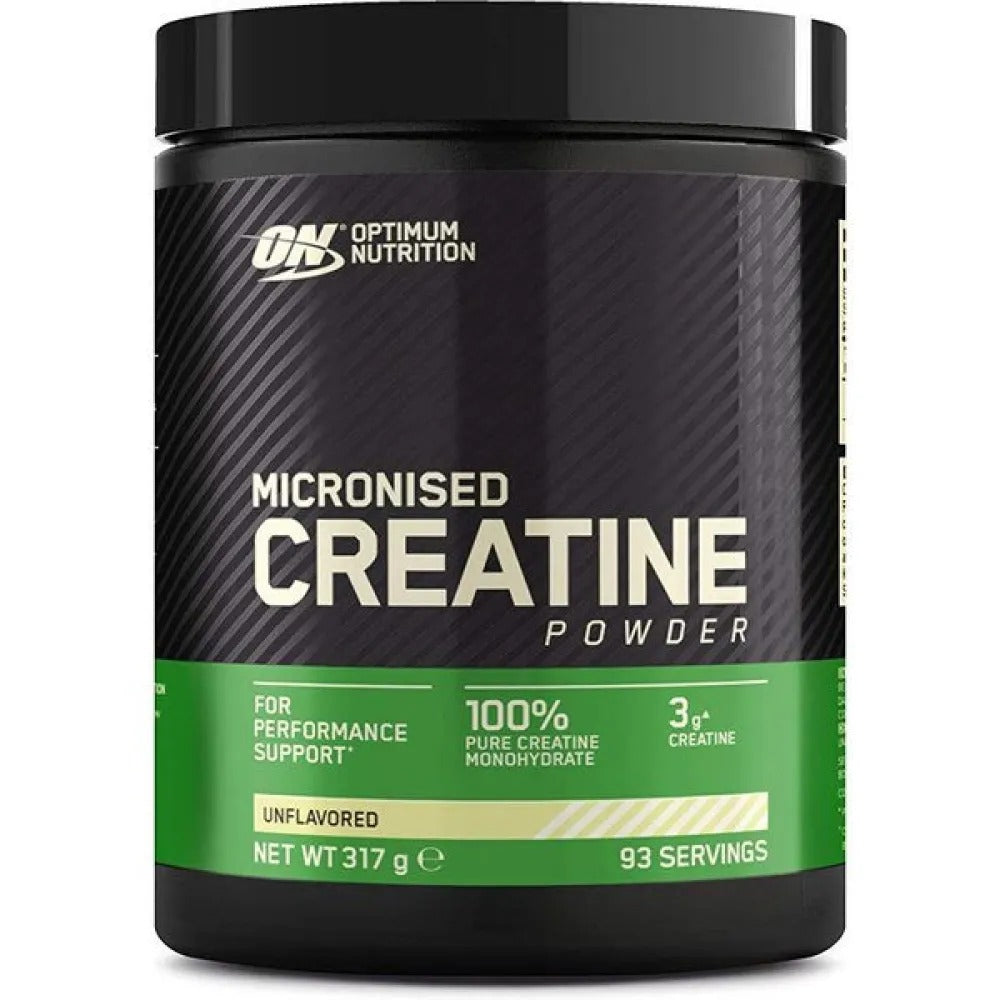 CREATINA MICRONIZADA OPTIMUM NUTRITION 300 GR + SHAKER DE REGALO
