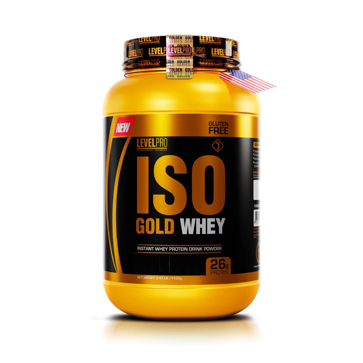 ISO GOLG 1KG + CREATINA DRAGON PHARMA 300GR + SHAKER DE REGALO, SACHET PREE ENTRENO Y STRAPS